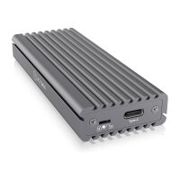 ICY BOX IB-1817M-C31 Externes USB-C 3.1 Gehäuse für M.2 NVMe SSD Aluminium