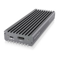 ICY BOX IB-1817M-C31 Externes USB-C 3.1 Gehäuse für M.2 NVMe SSD Aluminium
