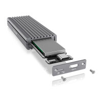 ICY BOX IB-1817M-C31 Externes USB-C 3.1 Gehäuse für M.2 NVMe SSD Aluminium