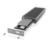 ICY BOX IB-1817M-C31 Externes USB-C 3.1 Gehäuse für M.2 NVMe SSD Aluminium