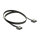 Delock SATA 6 Gb/s Kabel 50 cm schwarz FLEXI