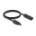 Delock DL4 Solar Kabel 4 mm² Stecker zu Buchse 1 m schwarz