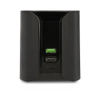 Delock USB und kabelloses Ladegerät 1 x USB Type-C™ PD + 2 x USB Typ-A mit 58 W
