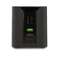 Delock USB und kabelloses Ladegerät 1 x USB Type-C™ PD + 2 x USB Typ-A mit 58 W
