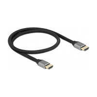 Delock Ultra High Speed HDMI Kabel 48 Gbps 8K 60 Hz grau 0,5 m zertifiziert