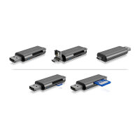 ICY BOX IB-CR200-C Multi-USB SD/MicroSD Kartenleser