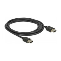 Delock Ultra High Speed HDMI Kabel 48 Gbps 8K 60 Hz schwarz 2 m zertifiziert