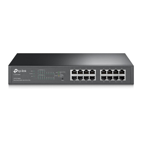16P TP-LINK SG1016PE Metall POE+