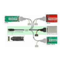 Delock M.2 Key M zu U.2 SFF-8639 NVMe Adapter mit 50 cm Kabel