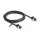 Delock RJ45 Kabel Stecker zu Stecker Cat.8.1 flexibel 2 m schwarz