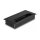 Delock Kabeldurchführung für Tischeinbau mit Bürste 160 x 80 x 28 mm schwarz