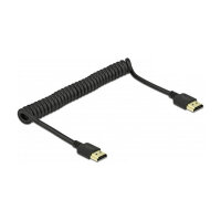 Delock HDMI Spiralkabel 4K 60 Hz