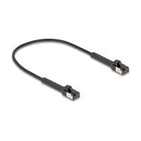 Delock RJ45 Slim Netzwerkkabel Cat.8.1 U/FTP winkelbar...