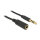 Delock Klinkenverlängerungskabel 3,5 mm 4 Pin Stecker zu Buchse 1 m schwarz
