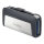 STICK 256GB USB 3.1 Sandisk Ultra Dual Drive Type-A/Type-C black/silver