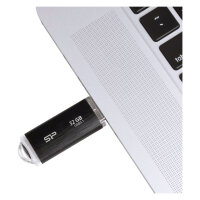STICK USB3.1 32GB Silicon Power B02 Black