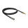 Delock Klinkenverlängerungskabel 3,5 mm 3 Pin Stecker zu Buchse mit 6,35 mm Schraubadapter 3 m