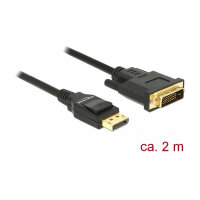 DELOCK Kabel Displayport 1.2 Stecker > DVI 24+1...