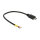 Delock Kabel USB 2.0 Micro-B Stecker > 2 x offene Kabelenden Strom 15 cm Raspberry Pi