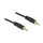 Delock Klinkenkabel 3,5 mm 3 Pin Stecker > Stecker 1 m schwarz