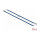 Delock Edelstahlkabelbinder L 200 x B 4,6 mm blau 10 Stück