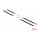 Delock Edelstahlkabelbinder L 400 x B 4,6 mm schwarz 10 Stück
