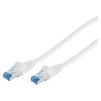 Patchkabel CAT6a RJ45 S/FTP PiMF 0,25m Weiß