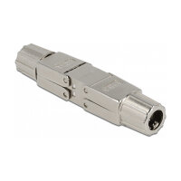 Delock Verbinder für Netzwerkkabel Cat.6A STP werkzeugfrei