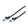 Patchkabel CAT6a RJ45 S/FTP PiMF 2m Schwarz