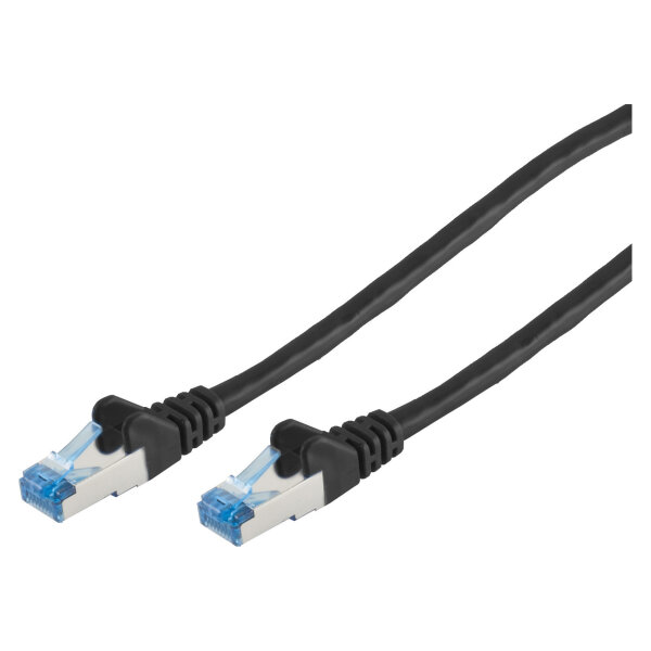 Patchkabel CAT6a RJ45 S/FTP PiMF 3m Schwarz