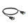Delock RS-232 Kabel Seriell D-Sub 9 Stecker zu Buchse mit schmalem Steckergehäuse 1 m