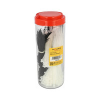 Delock Kabelbinder Sortimentsbox 500 Stück schwarz /...