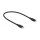 Delock Daten- und Ladekabel USB Type-C™ zu Lightning™ für iPhone™, iPad™ und iPod™ schwarz 0,5 m MFi