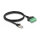 Delock RJ45 Kabel Cat.6 Stecker zu Terminalblock Adapter 1 m 2-teilig