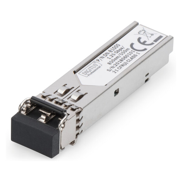 DIGITUS LWL Adapter LC Duplex Multimode SFP Modul 1.25Gbps