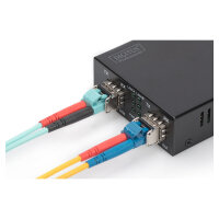 DIGITUS LWL Adapter LC Duplex Multimode SFP Modul 1.25Gbps