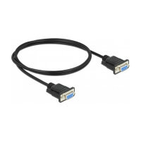 Delock RS-232 Kabel Seriell D-Sub 9 Buchse zu Buchse...