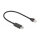 Delock Serielles Anschlusskabel mit FTDI Chipsatz, USB 2.0 Typ-A Stecker zu RS-232 RJ45 Stecker 25 cm schwarz