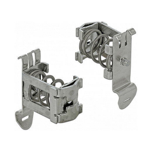 Delock Schirmklemme für Hutschiene - Kabeldurchmesser 4 - 13,5 mm