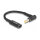 Delock Adapterkabel für Notebook Ladekabel USB Type-C™ Buchse zu Acer 5,5 x 1,7 mm Stecker 90° gewinkelt 15 cm