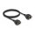 Delock RJ50 Verlängerungskabel Buchse zu Buchse S/FTP 1 m schwarz