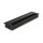 Delock Kabeldurchführung für Tischeinbau mit Bürste 300 x 80 x 28 mm schwarz