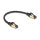 Delock RJ45 Netzwerkkabel Cat.6A Stecker zu Stecker S/FTP schwarz 30 cm mit Cat.7 Rohkabel Industrie und Outdoor tauglich
