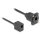 Delock D-Typ RJ10 Kabel Buchse zu Buchse schwarz 30 cm