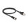 Delock M12 Adapterkabel D-kodiert 4 Pin Buchse zu RJ45 Stecker 50 cm