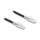 Delock RJ45 Netzwerkkabel Cat.6A S/FTP mit Secure Clips Set 3 m schwarz