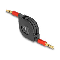 Delock Audio Aufrollkabel 3,5 mm 3 Pin Klinkenstecker zu...