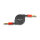 Delock Audio Aufrollkabel 3,5 mm 3 Pin Klinkenstecker zu Klinkenstecker 90 cm