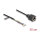 Delock Kabel RJ45 Buchse zu Pfostenbuchse 1,25 mm 4 Pin und Pfostenbuchse 1,25 mm 6 Pin Cat.5e 30 cm schwarz