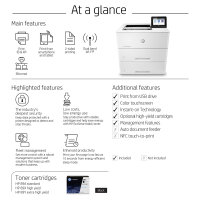 L HP LaserJet Enterprise M507x A4 43 S./Min. LAN WiFi WiFi Direct Duplex